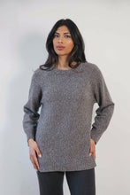 Load image into Gallery viewer, Charcoal Sidney Crew Pullover
