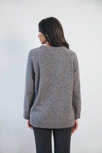Charcoal Sidney Crew Pullover