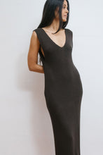 Load image into Gallery viewer, Espresso Kanzo Midi Dress