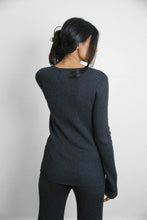 Load image into Gallery viewer, Onyx Flint Henley