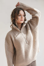 Load image into Gallery viewer, Sand Esra Half Zip