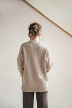 Load image into Gallery viewer, Cream Grandpa Cardigan