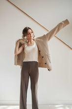 Load image into Gallery viewer, Cream Grandpa Cardigan