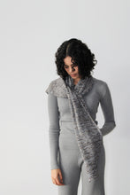 Load image into Gallery viewer, Ribbed Cashmere Scarf - Ocean