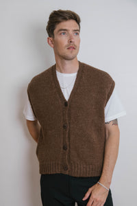 Mens Cocoa Boketto Vest