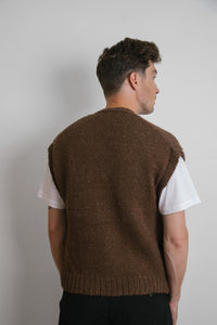 Mens Cocoa Boketto Vest