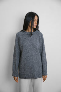 Charcoal Sidney Crew Pullover