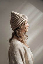 Load image into Gallery viewer, Sand Cashmere Beanie
