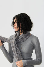 Load image into Gallery viewer, Ribbed Cashmere Scarf - Ocean
